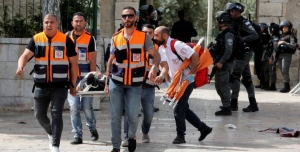 Apelo da Cruz Vermelha da palestina para apoiar as vítimas dos conflitos em Gaza